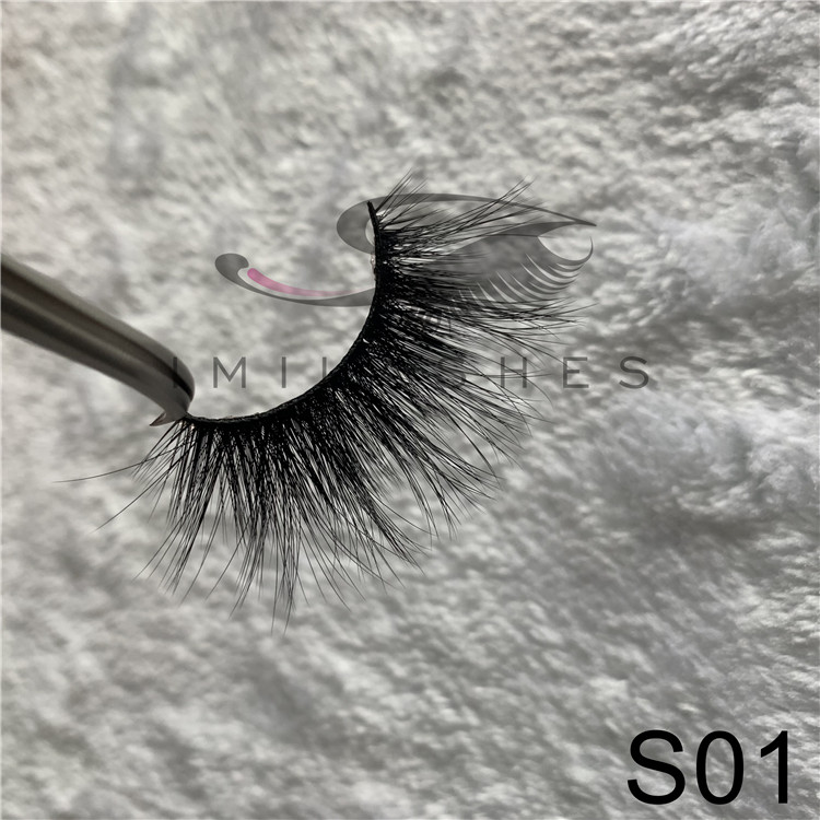 Wholesale best synthetic silk volume lashes 